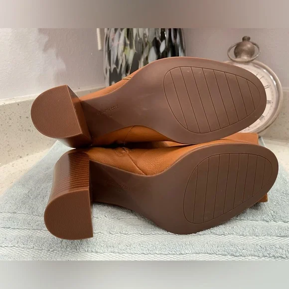 Kenneth Cole Tan Knee Boots - Picture 10 of 16